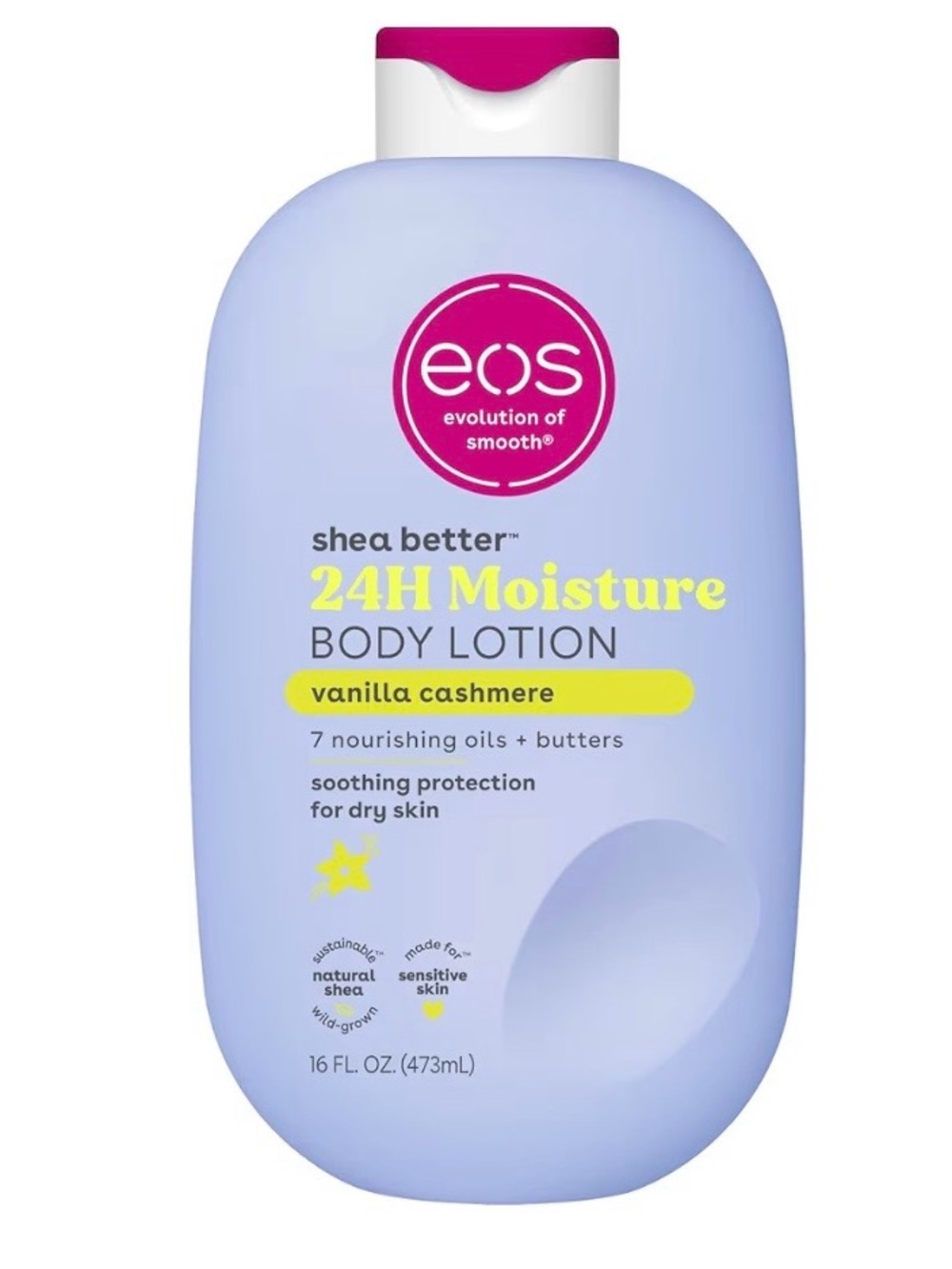 eos Lavender-Blue Shea Better 24H Moisture Body Lotion